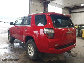 2019 Toyota 4Runner SR5 with VIN JTEBU5JR8K5705475, listed as a IAAI auction lot 41699077 with 110,216 mi miles. Bid and sale history available at carsss.com. Image 3.