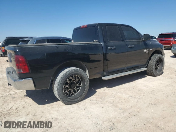 2020 Ram 1500 Classic Tradesman with VIN 1C6RR6FT7LS154142, listed as a Copart auction lot 72886924 with 56,054 mi miles and Salvage Title. Bid and sale history available at carsss.com. Image 3.