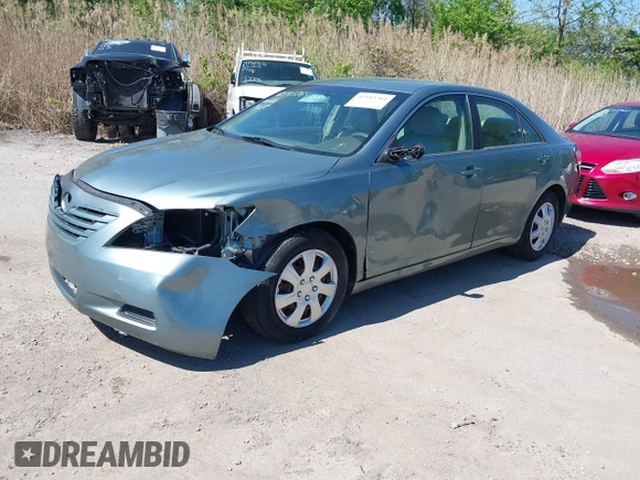 2008 Toyota Camry LE with VIN 4T1BE46K18U760223, listed as a IAAI auction lot 42143764 with 102,938 mi miles. Bid and sale history available at carsss.com. Image 2.