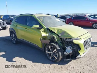 2019 Hyundai Kona Limited with VIN KM8K3CA51KU252116, listed as a IAAI auction lot 41409775 with 60,241 mi miles. Bid and sale history available at carsss.com. Image 1.