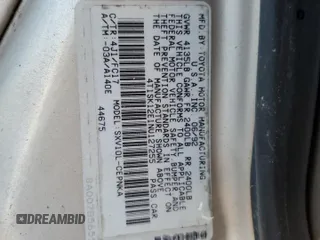 1992 Toyota Camry LE with VIN 4T1SK12E1NU127255, listed as a Copart auction lot 75554584 with 385,507 mi miles and Salvage Title. Bid and sale history available at carsss.com. Image 12.