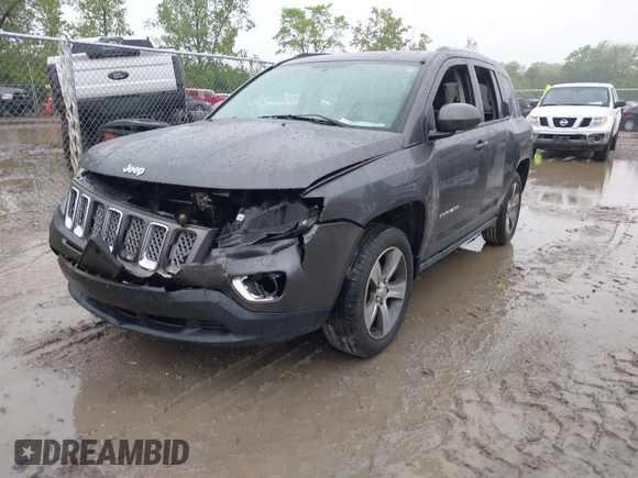 2016 Jeep Compass Latitude with VIN 1C4NJCEA2GD804809, listed as a IAAI auction lot 42329508 with 61,264 mi miles and . Bid and sale history available at DreamBid. Image 17.