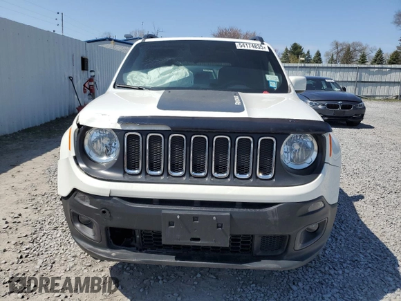 2018 Jeep Renegade Altitude with VIN ZACCJBBB0JPH03694, listed as a Copart auction lot 54174835 with 104,207 mi miles and Clean title. Bid and sale history available at DreamBid. Image 5.