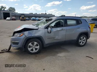 2018 Jeep Compass Latitude with VIN 3C4NJCBB8JT272514, listed as a Copart auction lot 55050635 with Not provided miles and Salvage title. Bid and sale history available at DreamBid. Image 1.