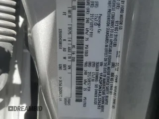 2018 Ford Focus Titanium with VIN 1FADP3N24JL326253, listed as a Copart auction lot 57757835 with 75,579 mi miles and Salvage title. Bid and sale history available at DreamBid. Image 12.
