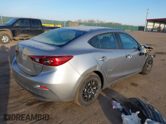 2015 Mazda 3 i Sport with VIN 3MZBM1U74FM214972, listed as a IAAI auction lot 41639561 with 157,597 mi miles. Bid and sale history available at carsss.com. Image 4.