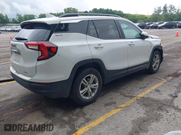 2023 GMC Terrain SLE with VIN 3GKALTEG6PL238083, listed as a IAAI auction lot 42583941 with 65,892 mi miles and . Bid and sale history available at DreamBid. Image 4.