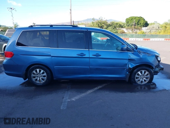 2008 Honda Odyssey EX with VIN 5FNRL38488B025930, listed as a IAAI auction lot 41062184 with 203,142 mi miles and . Bid and sale history available at DreamBid. Image 14.