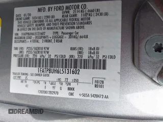 2020 Ford Mustang EcoBoost z VIN 1FATP8UH6L5131602, wystawiony jako IAAI lot #42228919 z przebiegiem 82 807 mil mil oraz . Historia ofert i sprzedaży dostępna na DreamBid. Obrazek 9.