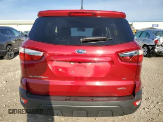 2019 Ford EcoSport SE with VIN MAJ6S3GLXKC253792, listed as a Copart auction lot 45158665 with 80,666 mi miles and Salvage Title. Bid and sale history available at carsss.com. Image 6.