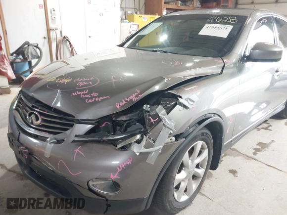 2008 Infiniti EX Journey with VIN JNKAJ09F38M356048, listed as a IAAI auction lot 41984628 with 125,714 mi miles and . Bid and sale history available at DreamBid. Image 6.