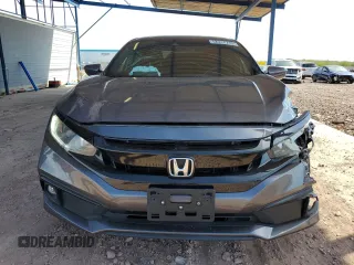 2021 Honda Civic Sport with VIN 19XFC2F80ME003634, listed as a Copart auction lot 52317715 with 69,411 mi miles and Salvage Title. Bid and sale history available at DreamBid. Image 5.