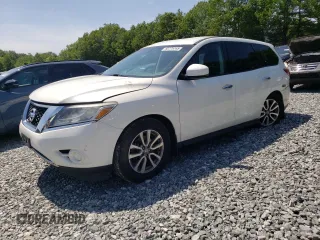 2015 Nissan Pathfinder Platinum with VIN 5N1AR2MM1FC614948, listed as a Copart auction lot 60775265 with 94,030 mi miles and Clean title. Bid and sale history available at DreamBid. Image 1.