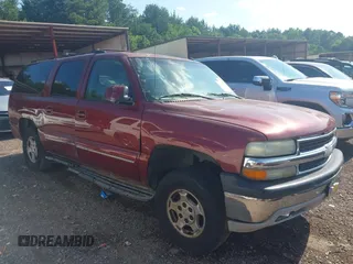 2003 Chevrolet Suburban LT with VIN 1GNEC16Z13J197680, listed as a IAAI auction lot 42558001 with Not provided miles and . Bid and sale history available at DreamBid. Image 1.
