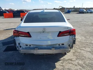 2015 Acura TLX V6 Tech with VIN 19UUB2F51FA000846, listed as a IAAI auction lot 41713165 with 1 mi miles. Bid and sale history available at carsss.com. Image 16.