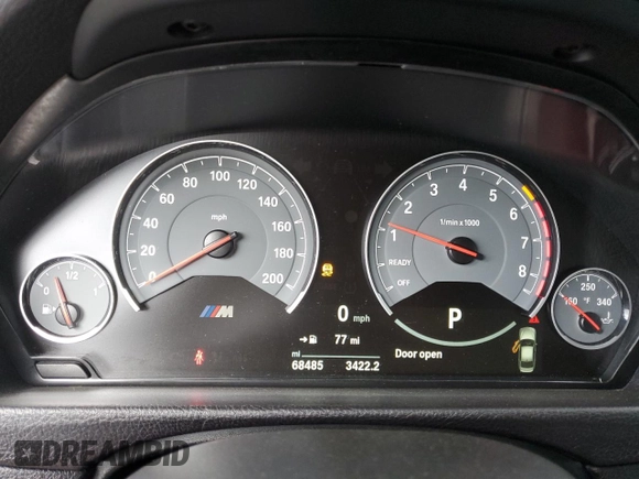 2017 BMW M3 with VIN WBS8M9C50H5G83735, listed as a Copart auction lot 67988543 with 68,485 mi miles. Bid and sale history available at carsss.com. Image 9.