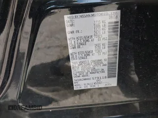 2019 Nissan Pathfinder SV with VIN 5N1DR2MM4KC579118, listed as a IAAI auction lot 42147973 with 64,597 mi miles. Bid and sale history available at carsss.com. Image 9.