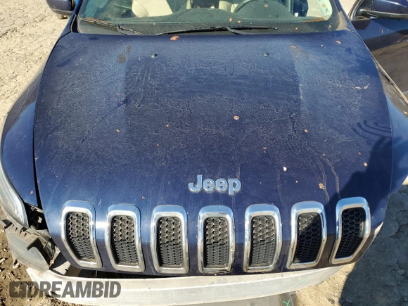 2016 Jeep Cherokee Limited with VIN 1C4PJLDS8GW282243, listed as a Copart auction lot 41487745 with 115,745 mi miles and Salvage Title. Bid and sale history available at carsss.com. Image 12.