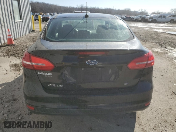 2017 Ford Focus SE with VIN 1FADP3F23HL244832, listed as a Copart auction lot 44063065 with 165,853 mi miles and Salvage title. Bid and sale history available at DreamBid. Image 6.