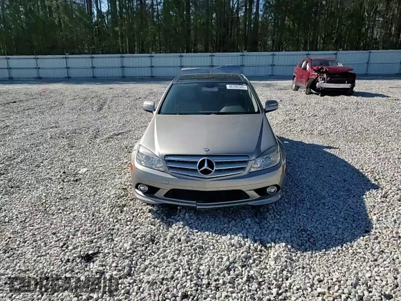 2009 Mercedes-Benz C-Class 3.0L Sport with VIN WDDGF54X79F247565, listed as a Copart auction lot 48390305 with 96,052 mi miles and Salvage Title. Bid and sale history available at carsss.com. Image 11.