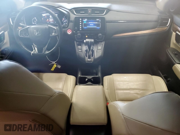 2018 Honda CR-V Touring with VIN 5J6RW2H92JL035850, listed as a Copart auction lot 62486175 with 74,612 mi miles and Salvage title. Bid and sale history available at DreamBid. Image 8.