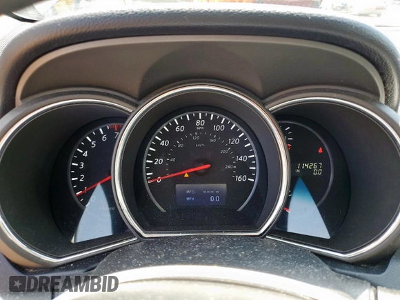2014 Nissan Murano SL z VIN JN8AZ1MU7EW401633, wystawiony jako Copart lot #59775985 z przebiegiem 114 267 mil mil oraz Czysty tytuł • Clean title. Historia ofert i sprzedaży dostępna na DreamBid. Obrazek 9.
