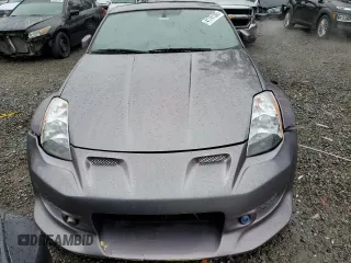 2004 Nissan 350Z Touring with VIN JN1AZ34E74T050080, listed as a Copart auction lot 41761305 with 0 mi miles and Salvage Title. Bid and sale history available at carsss.com. Image 5.