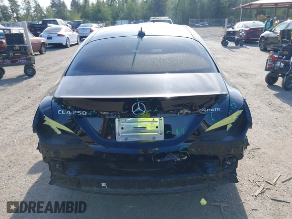 2019 Mercedes-Benz CLA 250 with VIN WDDSJ4GB9KN721403, listed as a IAAI auction lot 42233493 with 61,890 mi miles and . Bid and sale history available at DreamBid. Image 16.