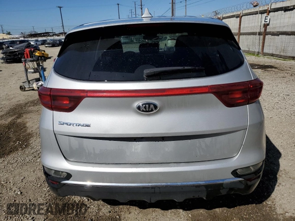 2021 Kia Sportage LX with VIN KNDPM3AC5M7915467, listed as a Copart auction lot 46651015 with 95,211 mi miles and Salvage Title. Bid and sale history available at carsss.com. Image 6.