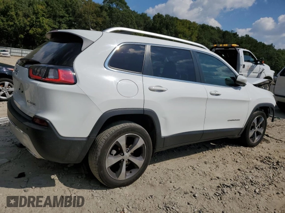 2019 Jeep Cherokee Limited with VIN 1C4PJLDN1KD146292, listed as a Copart auction lot 68670043 with 97,715 mi miles and . Bid and sale history available at DreamBid. Image 3.
