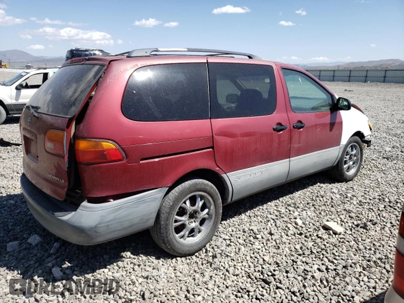 2000 Toyota Sienna LE z VIN 4T3ZF13C5YU247698, wystawiony jako Copart lot #53968755 z przebiegiem Nie podano mil oraz Szkoda całkowita • Salvage title. Historia ofert i sprzedaży dostępna na DreamBid. Obrazek 3.