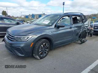2023 Volkswagen Tiguan S with VIN 3VVRB7AXXPM033845, listed as a IAAI auction lot 40918862 with 38,122 mi miles and . Bid and sale history available at DreamBid. Image 21.