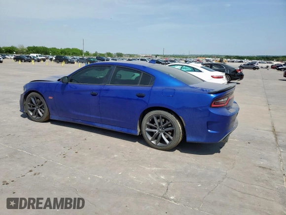 2019 Dodge Charger Scat Pack z VIN 2C3CDXGJXKH553024, wystawiony jako Copart lot #53058985 z przebiegiem 80 575 mil mil oraz Szkoda całkowita • Salvage title. Historia ofert i sprzedaży dostępna na DreamBid. Obrazek 2.