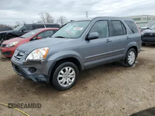 2006 Honda CR-V EX SE z VIN JHLRD78956C056792, wystawiony jako Copart lot #52600535 z przebiegiem 161 191 mil mil oraz Szkoda całkowita • Salvage title. Historia ofert i sprzedaży dostępna na DreamBid. Obrazek 1.