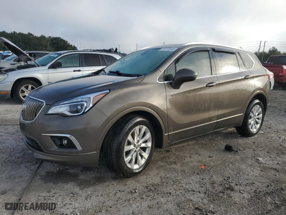 2018 Buick Envision Essence with VIN LRBFX1SA8JD007918, listed as a Copart auction lot 77127544 with 0 mi miles and Salvage Title. Bid and sale history available at carsss.com. Image 1.
