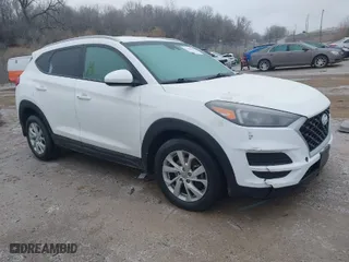 2019 Hyundai Tucson Value with VIN KM8J3CA43KU866751, listed as a IAAI auction lot 41207494 with 64,992 mi miles. Bid and sale history available at carsss.com. Image 1.
