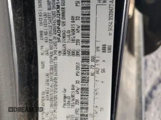 2019 Ford Fiesta SE with VIN 3FADP4BJ2KM147890, listed as a Copart auction lot 47991145 with 105,716 mi miles and Salvage Title. Bid and sale history available at carsss.com. Image 13.