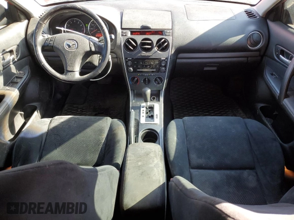 2007 Mazda 6 i Sport VE with VIN 1YVHP84C475M12561, listed as a Copart auction lot 48512715 with 147,549 mi miles and Salvage Title. Bid and sale history available at DreamBid. Image 8.