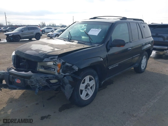 2002 Chevrolet TrailBlazer LS with VIN 1GNDT13S822269549, listed as a IAAI auction lot 41131532 with 286,570 mi miles. Bid and sale history available at carsss.com. Image 2.