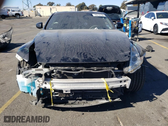 2015 Nissan 370Z with VIN JN1AZ4EHXFM444295, listed as a Copart auction lot 78216194 with 0 mi miles and Salvage Title. Bid and sale history available at carsss.com. Image 5.