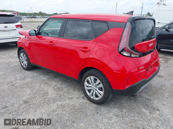 2024 Kia Soul S with VIN KNDJ23AU7R7223318, listed as a IAAI auction lot 41970873 with 26,881 mi miles and . Bid and sale history available at DreamBid. Image 3.