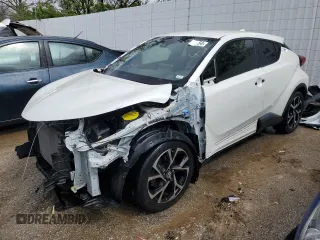 2019 Toyota C-HR XLE with VIN JTNKHMBX0K1026626, listed as a Copart auction lot 49229154 with 95,744 mi miles and Salvage Title. Bid and sale history available at carsss.com. Image 1.