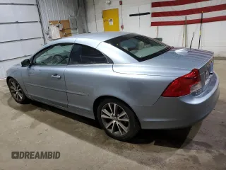 2012 Volvo C70 T5 with VIN YV1672MC6CJ131836, listed as a Copart auction lot 59849265 with 123,873 mi miles and Salvage title. Bid and sale history available at DreamBid. Image 2.