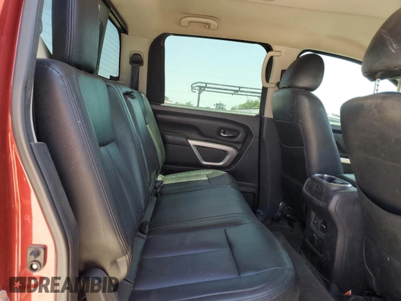 2017 Nissan Titan XD PRO-4X with VIN 1N6BA1F48HN516608, listed as a Copart auction lot 51453465 with 100,767 mi miles and Salvage Title. Bid and sale history available at carsss.com. Image 10.
