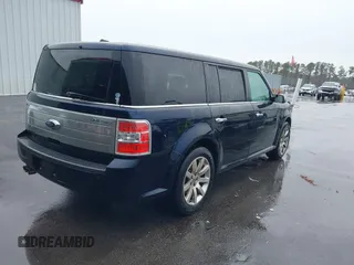 2009 Ford Flex Limited with VIN 2FMDK53C49BA35758, listed as a IAAI auction lot 41862675 with 221,052 mi miles. Bid and sale history available at carsss.com. Image 4.