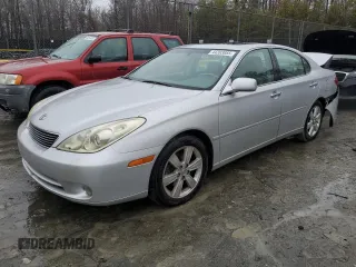 2005 Lexus ES 330 with VIN JTHBA30G455093490, listed as a Copart auction lot 44203855 with 137,264 mi miles and Salvage Title. Bid and sale history available at carsss.com. Image 1.