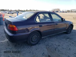 2000 Honda Civic LX with VIN 1HGEJ6670YL027527, listed as a Copart auction lot 47775855 with 178,595 mi miles and Salvage Title. Bid and sale history available at DreamBid. Image 3.
