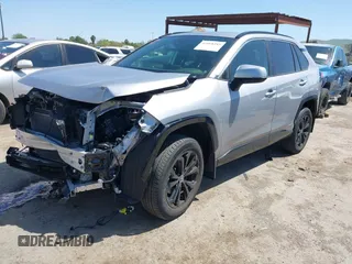 2022 Toyota RAV4 Hybrid SE with VIN JTM16RFV7ND062263, listed as a IAAI auction lot 42068485 with 25,282 mi miles and . Bid and sale history available at DreamBid. Image 18.