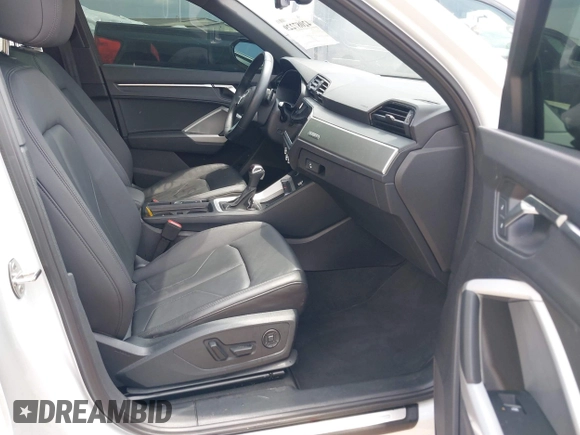 2024 Audi Q3 S line Premium with VIN WA1DECF33R1057865, listed as a IAAI auction lot 42087229 with 28,629 mi miles. Bid and sale history available at carsss.com. Image 5.