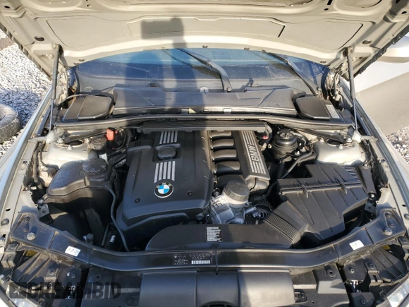 2011 BMW 3 Series 328i with VIN WBADW3C50BE541836, listed as a Copart auction lot 88478575 with 127,472 mi miles and Salvage Title. Bid and sale history available at carsss.com. Image 11.